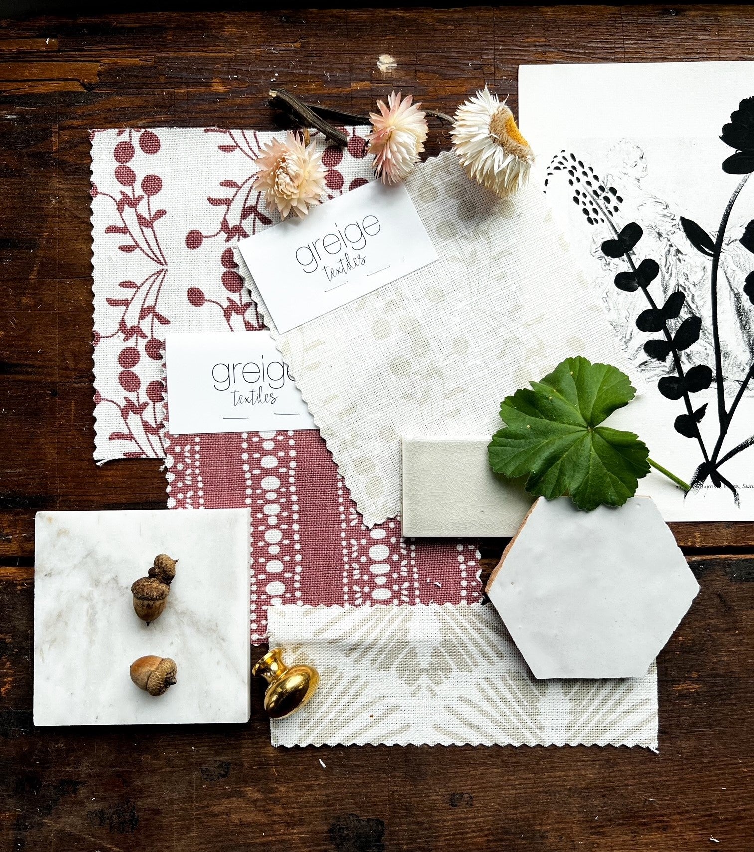 Greige Textiles Introduces Collection nine | Secret Garden - greige ...