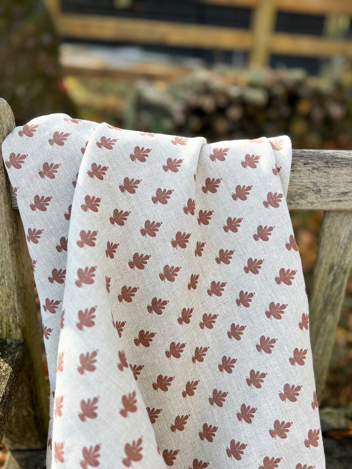 Adeline floral pattern — a delicate, artisan-printed design featuring magnolia blossoms, perfect for sophisticated interiors. For the Interior design trade.