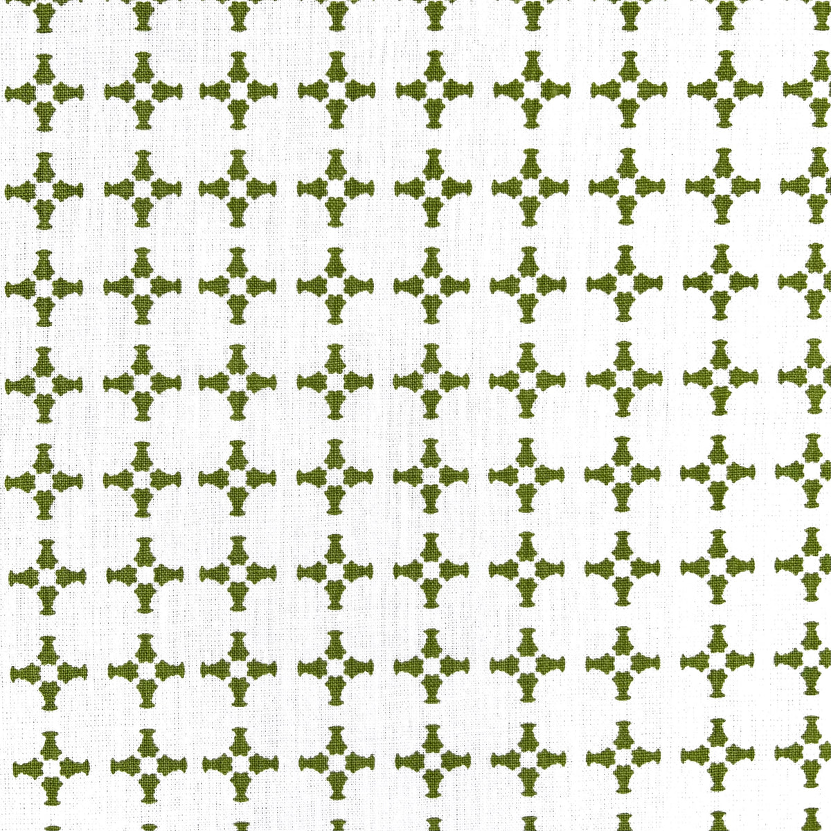 CanCan by Greige Textiles — a hand-printed open plaid design featuring subtle cross motifs, ideal for interior design applications like drapery, decorative pillows, and light upholstery.