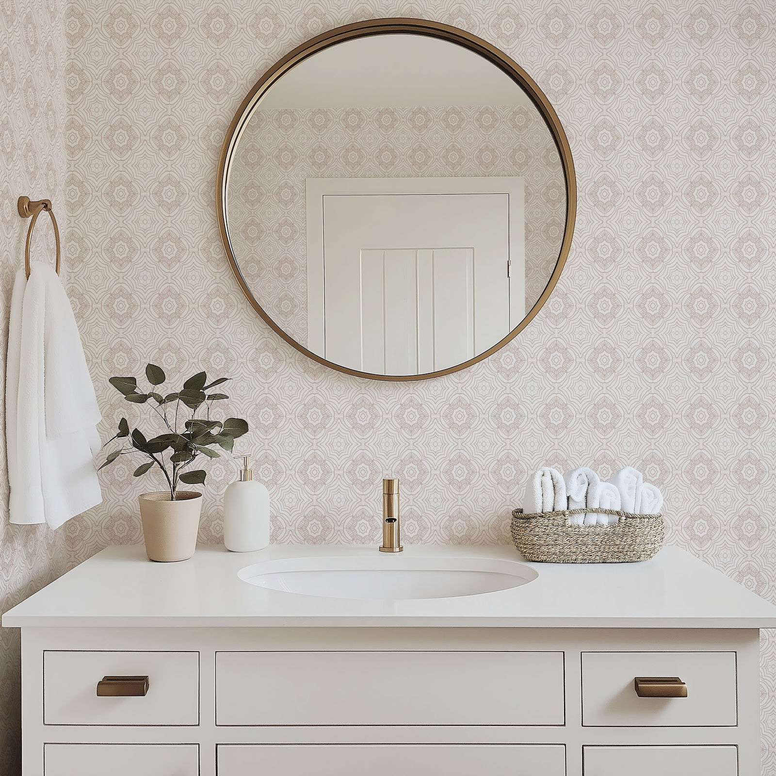 Ciennese Wallpaper Peony