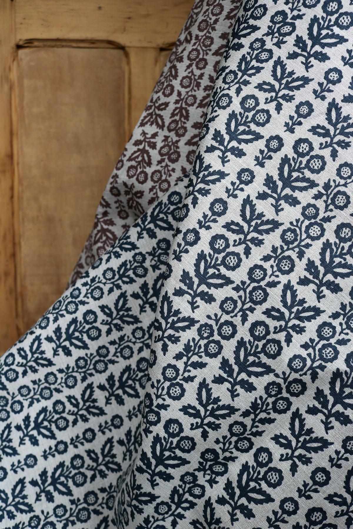 Clementine by  Greige Textiles￼ features a delicate, vintage-inspired pattern drawn from the cover of a rare book discovered along Portobello Road. Its refined composition evokes understated history and heirloom charm, bringing layered character and quiet elegance to drapery, upholstery, and thoughtfully designed interiors. Explore the full collection online.