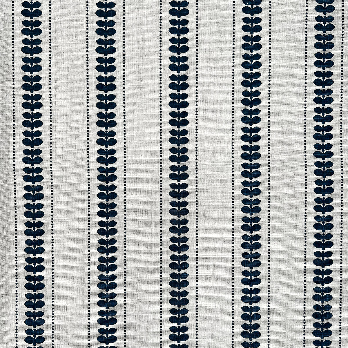 Elodie floral stripe pattern — an elegant, organic stripe featuring painterly blooms, printed on 100% Belgian linen by greige textiles.