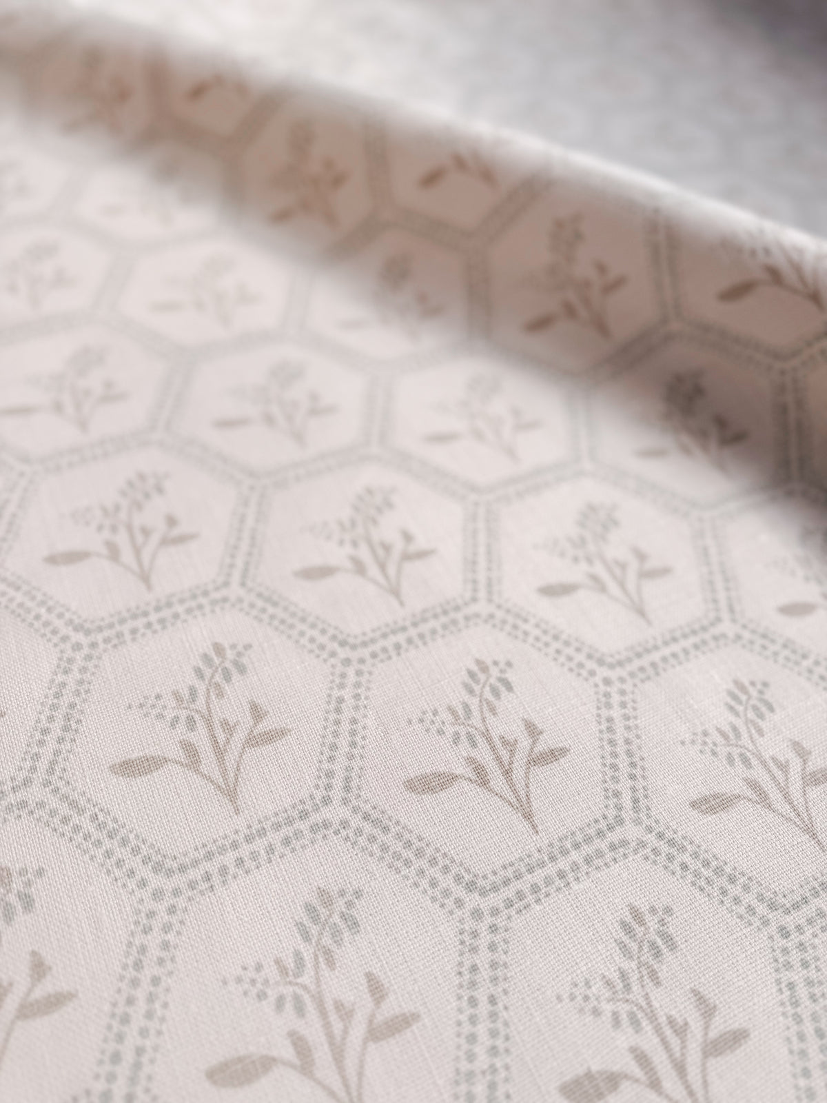 Greige Textiles: artisan linen fabrics and wallpapers, screen printed for distinctive, layered spaces. Visit to see more.