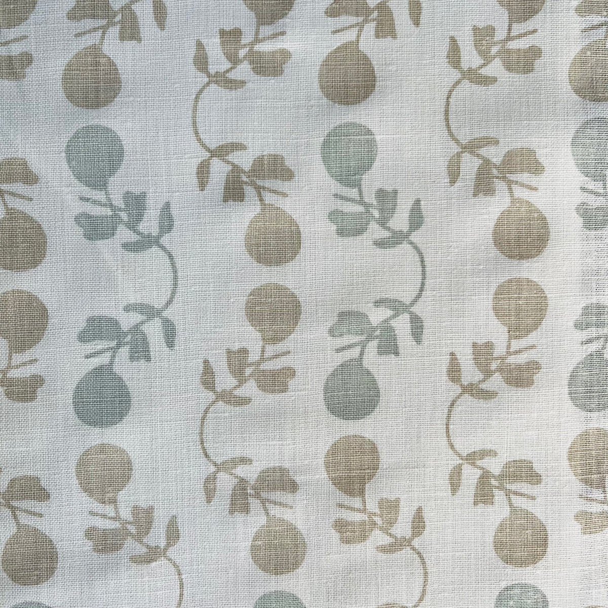 From bold florals to abstract motifs, Greige Textiles offers playful, handcrafted patterns on linen—made for layered and inviting spaces.