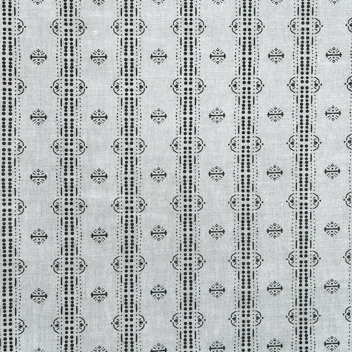 geometric, and dot pattern stripe greige textiles to the trade hand printed textiles blue grey and oatmeal linen fabric. Hand-printed by artisans, Greige Textiles&#39; fabrics and wallpapers add a refined touch to any interior.