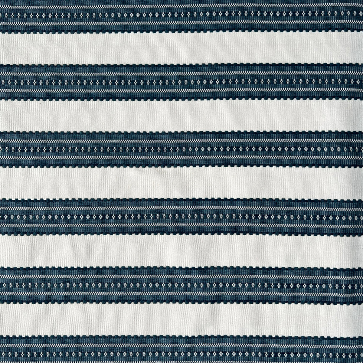 Landry Stripe Ink greige textiles woven