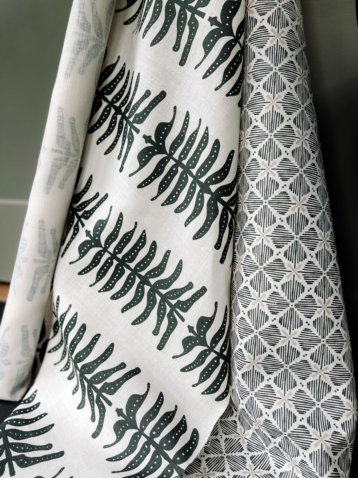 Discover artisan hand-printed textiles and wallpapers from Greige Textiles—made for inspired interiors