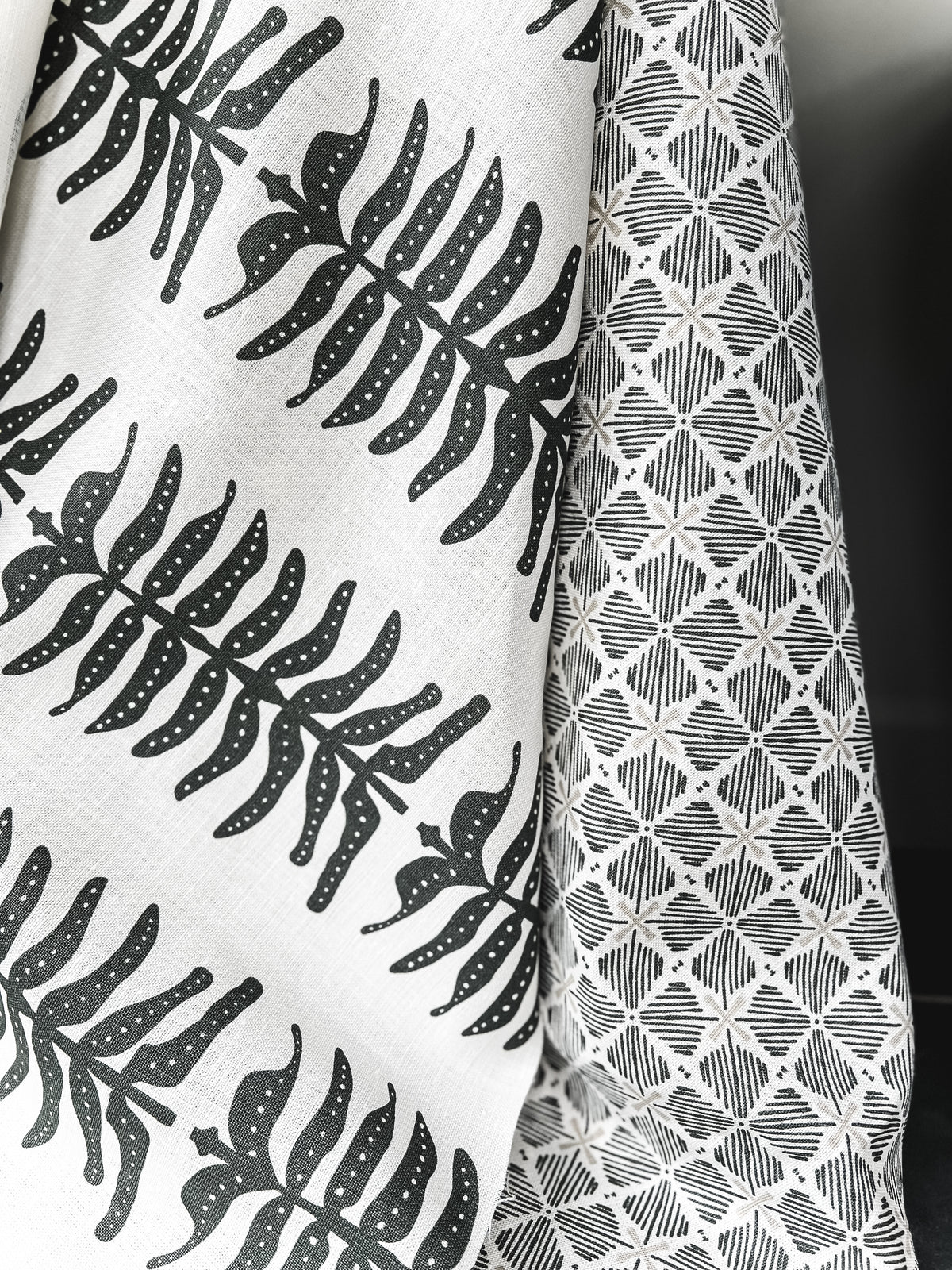 Discover artisan hand-printed textiles and wallpapers from Greige Textiles—made for inspired interiors