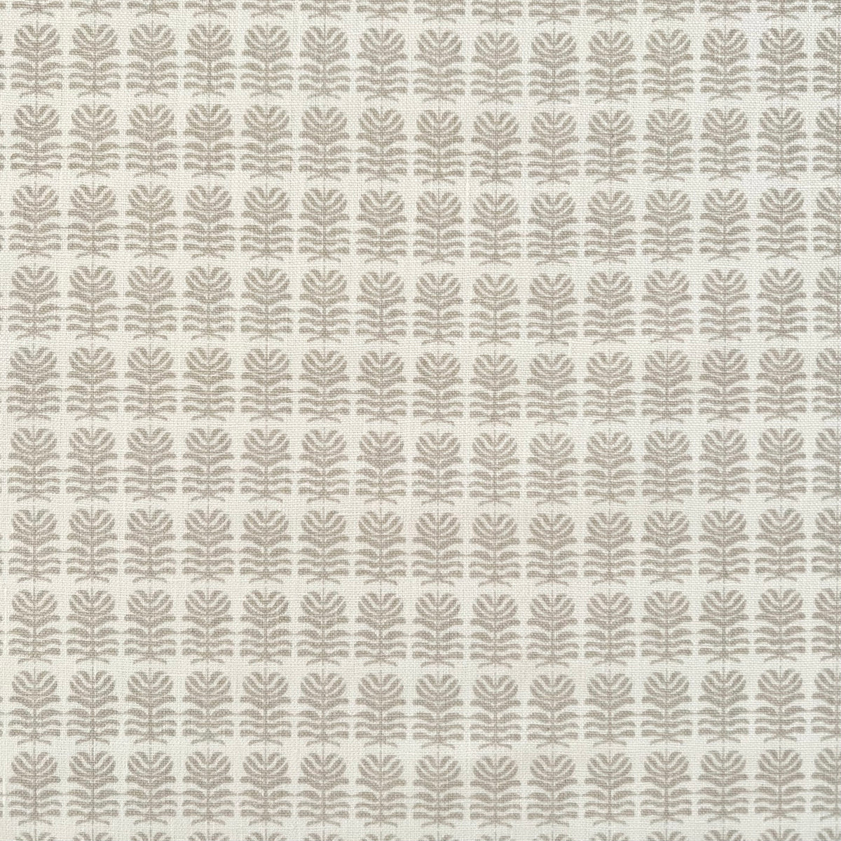 Clara floral print by Greige Textiles — combining timeless botanical motifs with soft cottage heritage charm, artisan printed on linen.