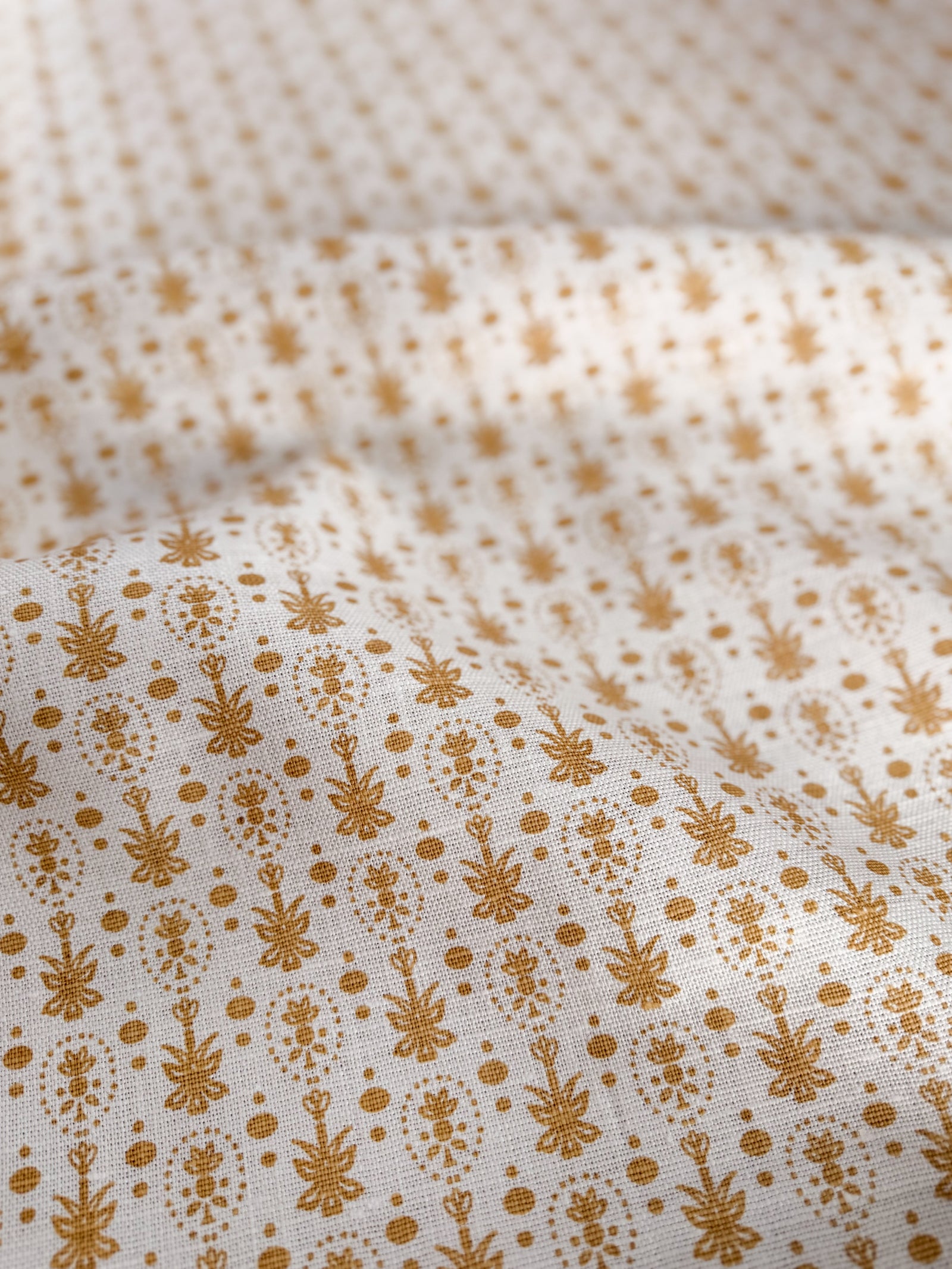 greige textiles Annsley Wheat on Oyster