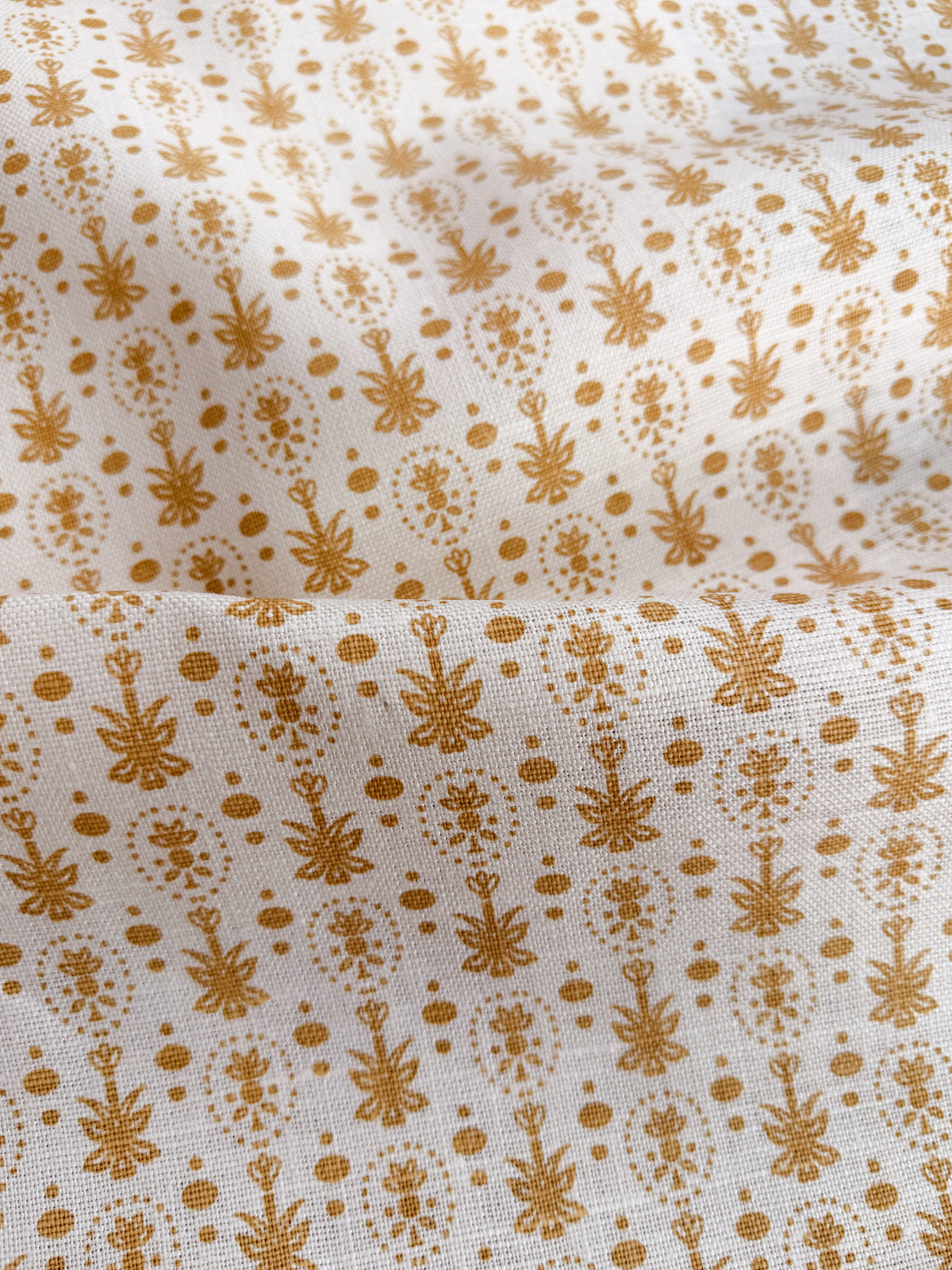 greige textiles Annsley Wheat on Oyster