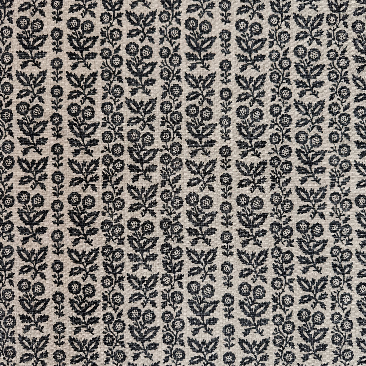 greige textiles Clementine Oxford on Oatmeal fabric