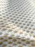 Dot pattern floral botanical pattern greige textiles hand printed textiles to the interior Design trade Nathalie Fabric Wheat and Salt on Oyster