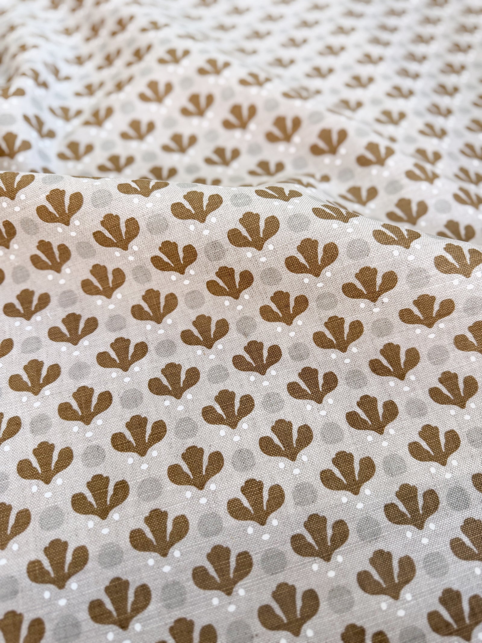 Greige Textiles blends bold color and heritage design in hand-printed linen fabrics and wallpapers, crafted for thoughtful interiors.