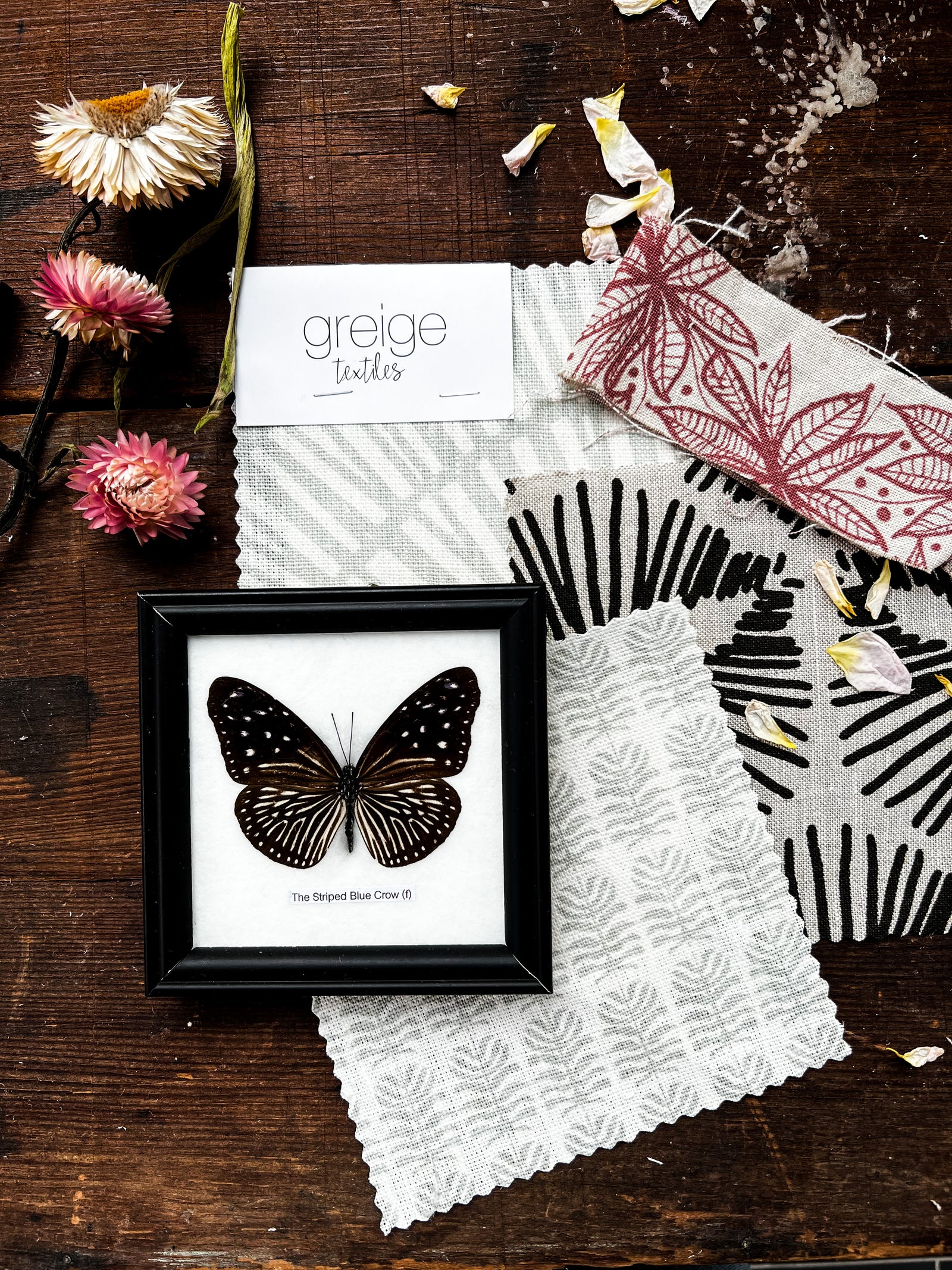 Bold, playful, and printed by hand—Greige Textiles’ linen designs bring your space to life. Visit us to explore.