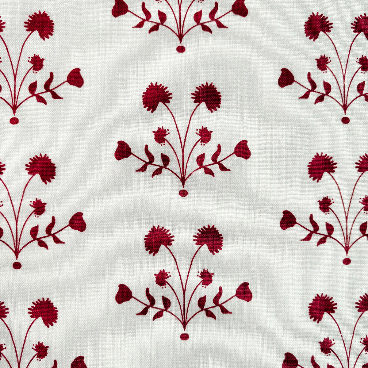 Add depth and character to your home with Greige Textiles’ playful yet timeless designs screen printed by hand on natural linen.