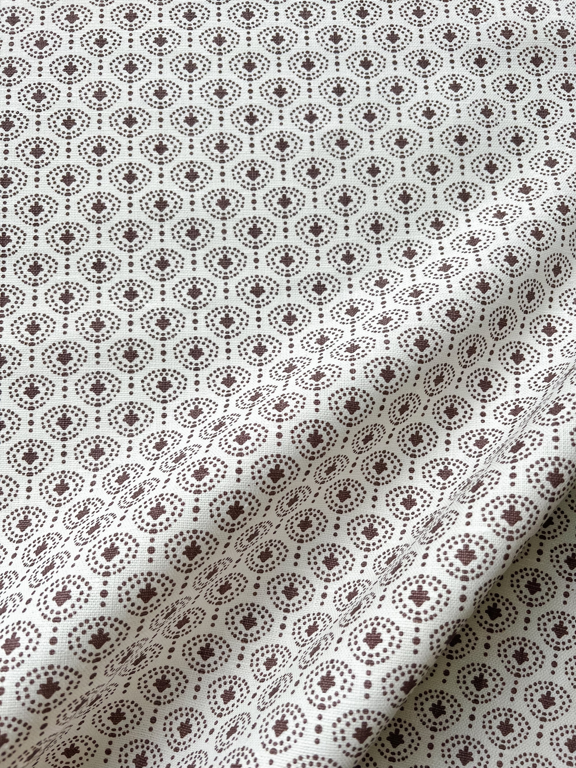 Discover Greige Textiles’ new heritage patterns—hand-printed on linen for pillows, drapery, and upholstery.