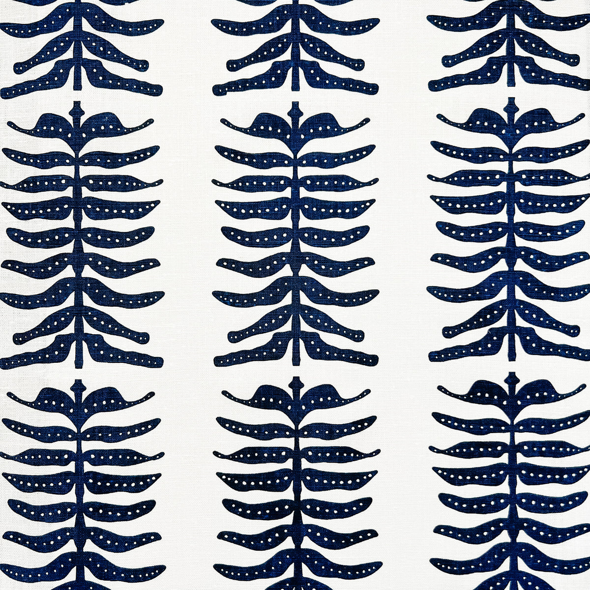 Greige Textiles Odette pattern—large-scale, hand-printed textile design inspired by oceanic kelp forests, perfect for dramatic drapery or statement upholstery.