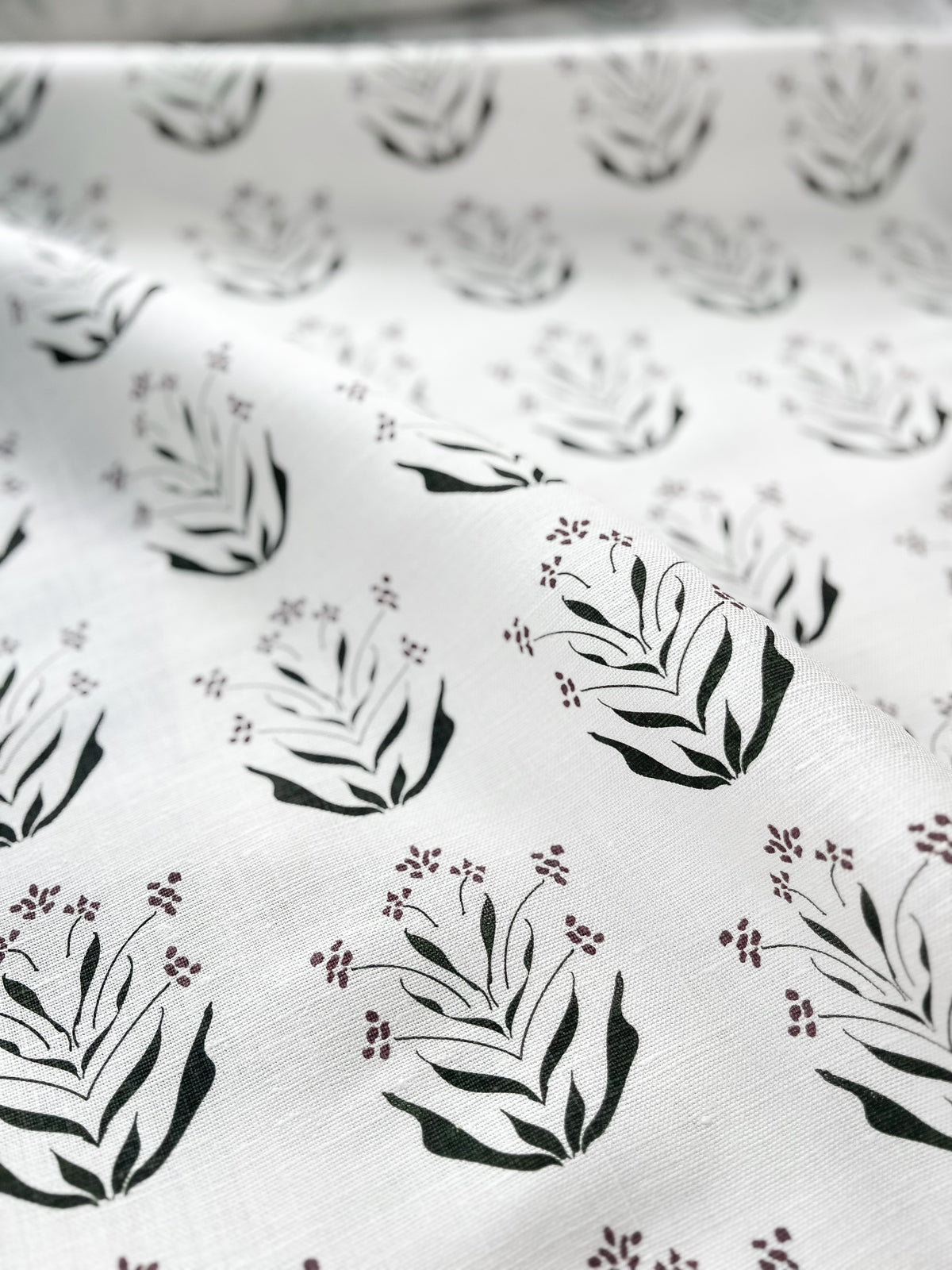 Discover Greige Textiles’ new heritage patterns—hand-printed on linen for pillows, drapery, and upholstery.