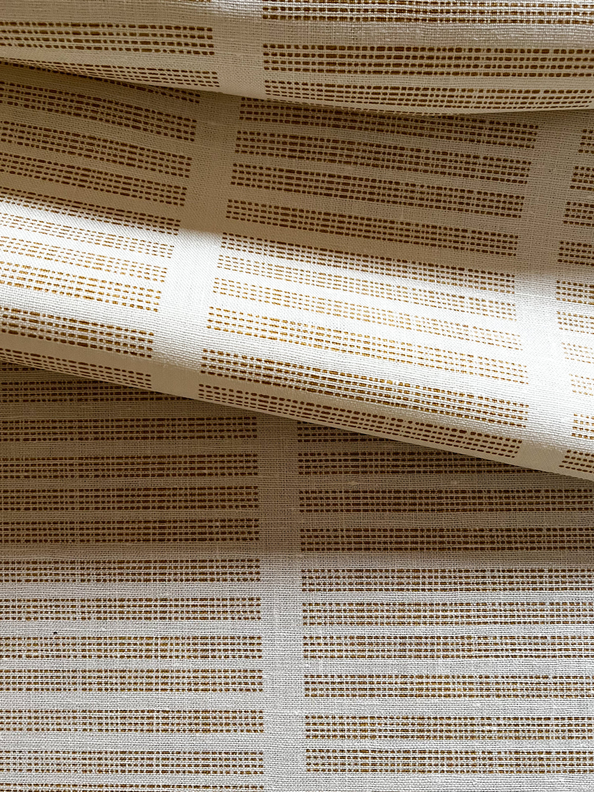 Discover new heritage patterns from Greige Textiles—hand printed on linen and perfect for interiors full of personality and charm.