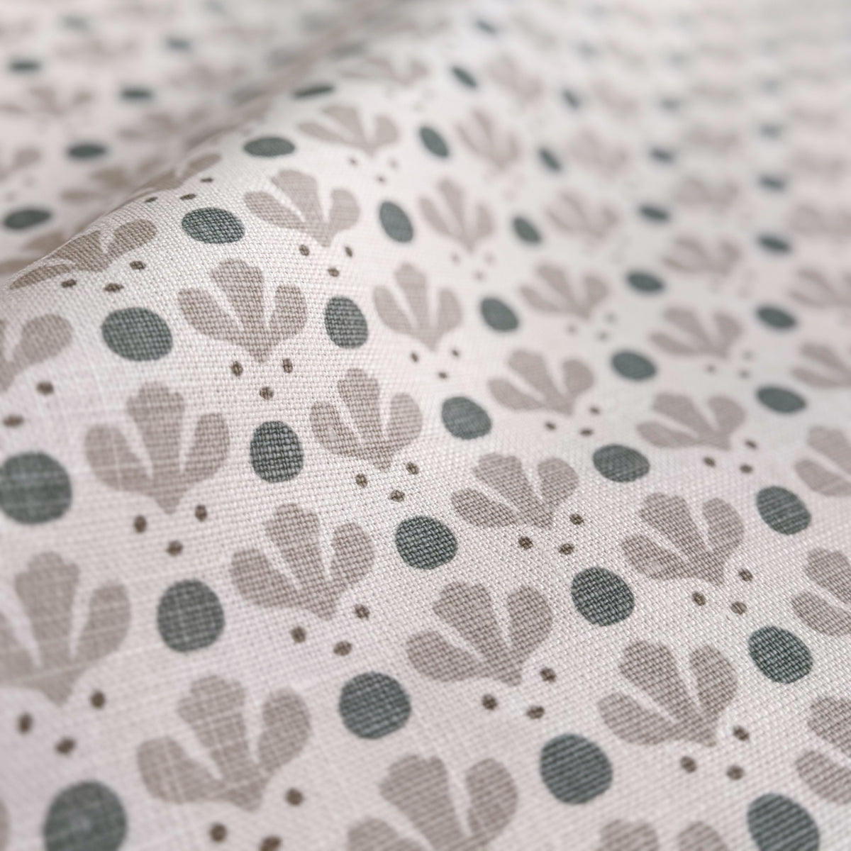 Greige Textiles blends bold color and heritage design in hand-printed linen fabrics and wallpapers, crafted for thoughtful interiors.