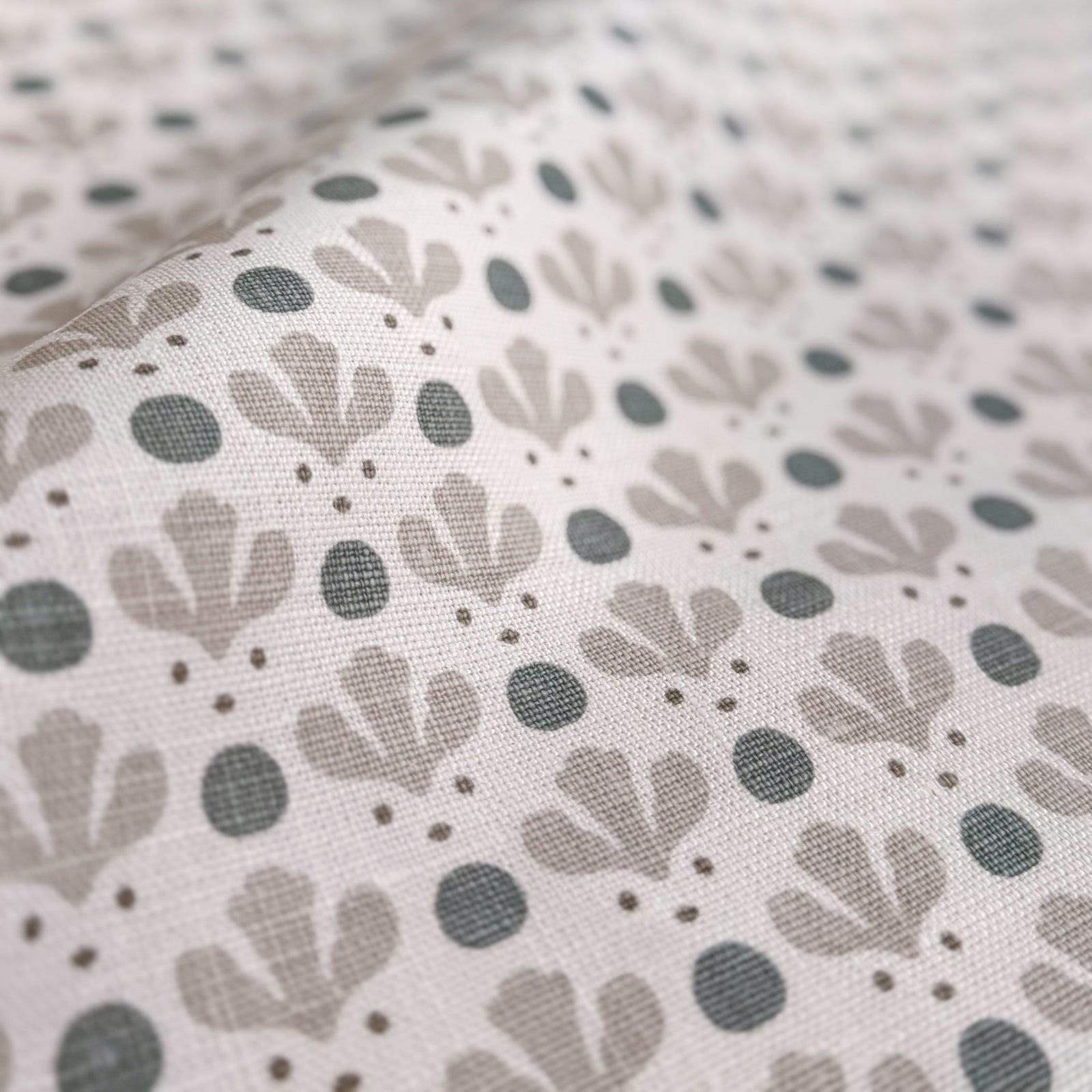Greige Textiles blends bold color and heritage design in hand-printed linen fabrics and wallpapers, crafted for thoughtful interiors.