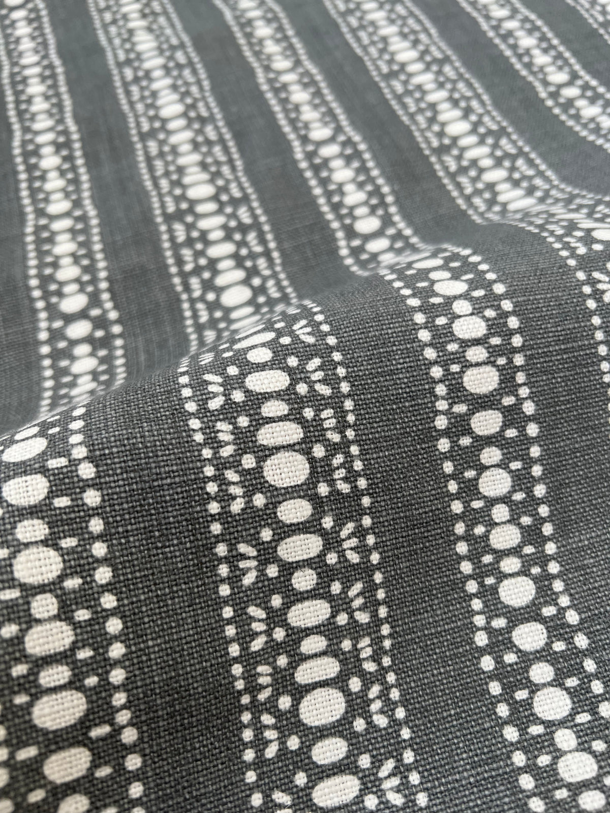 Greige Textiles offers colorful, hand-printed linens for inspired interiors. Browse our full collection online.