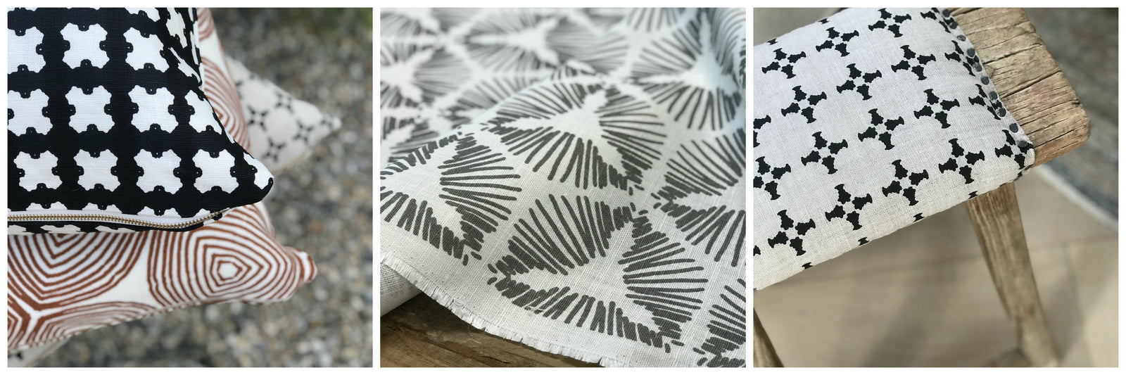 greige textiles policies felix ward cie and cancan fabric hand printed in california micro batch textiles pattern upholstery drapery pillows