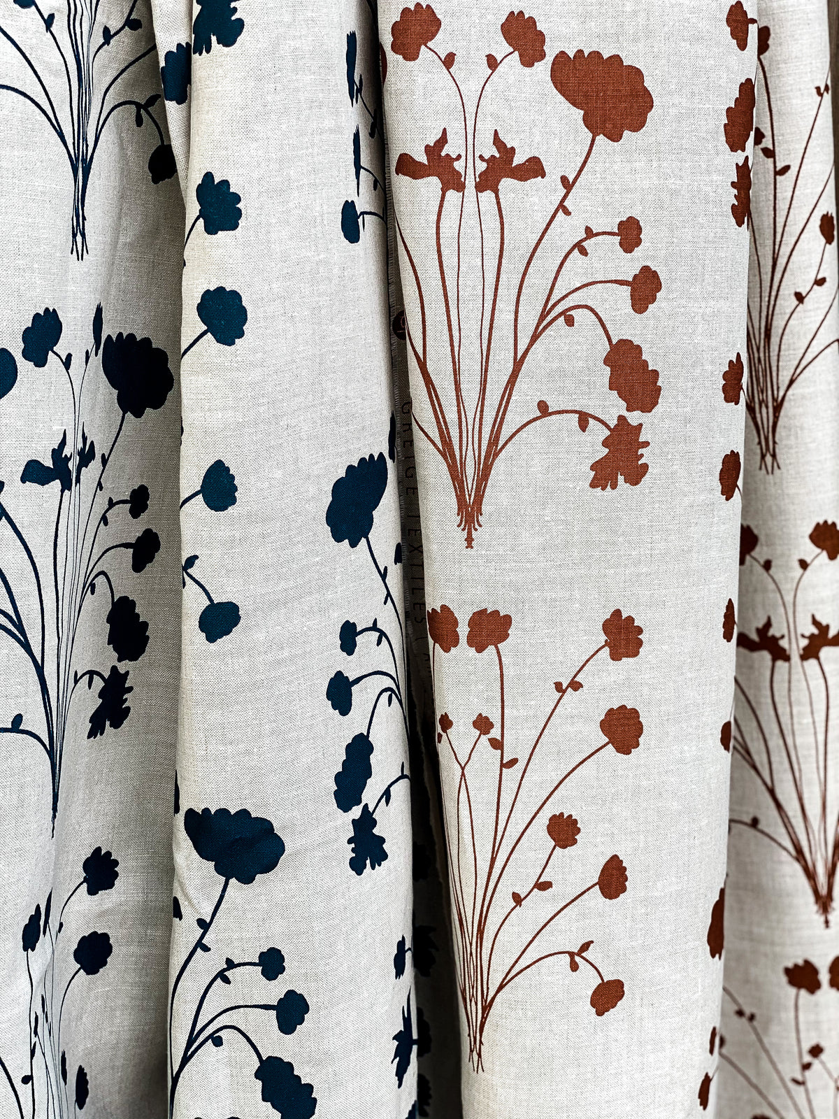 Inspired by the lush florals near the Louvre, Amelie offers a quiet, elegant bloom—ideal for designers seeking understated beauty. Large Scale botanical print.
