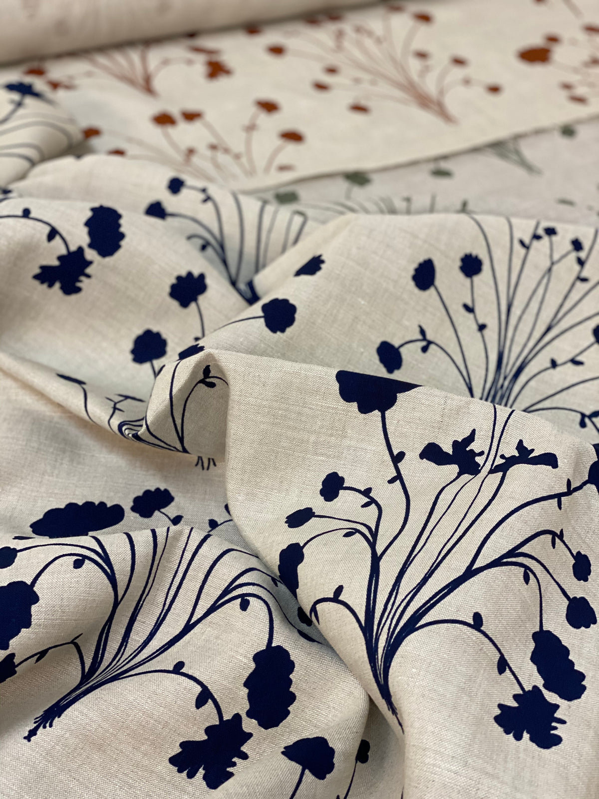 Inspired by the lush florals near the Louvre, Amelie offers a quiet, elegant bloom—ideal for designers seeking understated beauty. Large Scale botanical print.