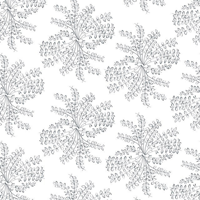 Ashby floral wallpaper by Greige Textiles — a hand-drawn pattern inspired by spring wildflowers, printed on smooth clay-coated paper for elevated interiors