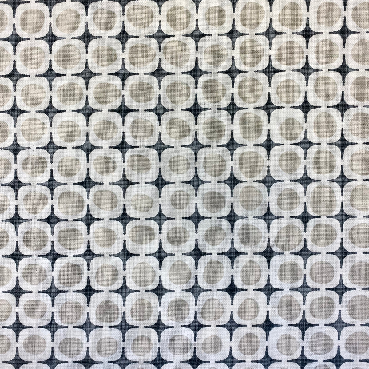 Avalon by Greige Textiles — hand-drawn, artisan-made linen fabric featuring a subtle geometric pattern rooted in coastal imagery.