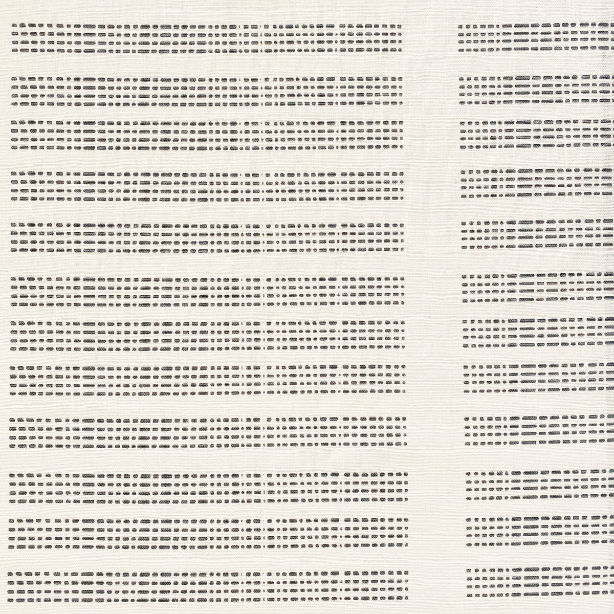 Barre by Greige Textiles — a hand-screen printed linen fabric featuring bold, architectural stripe lines inspired by the fencing at Hotel San Cristóbal.