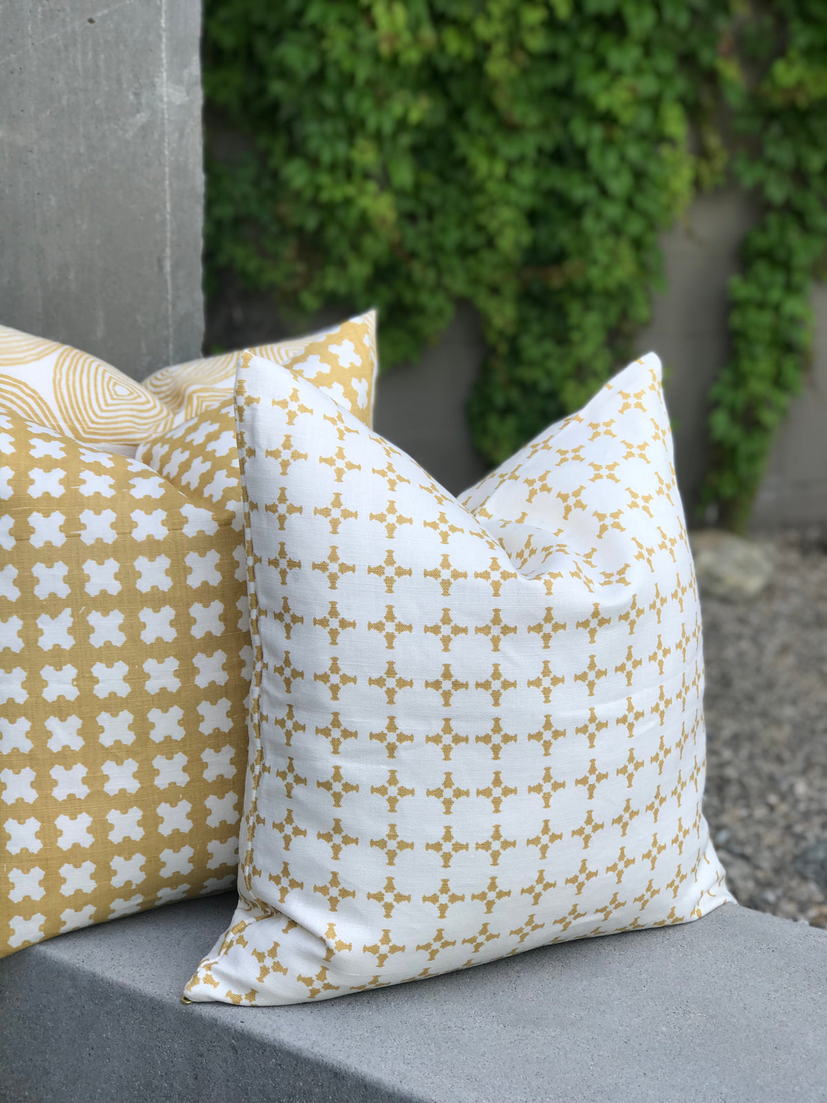 CanCan pattern — a modern cross-based plaid inspired by brickwork negative space, printed on Belgian linen and perfect for layering structure into custom interiors.