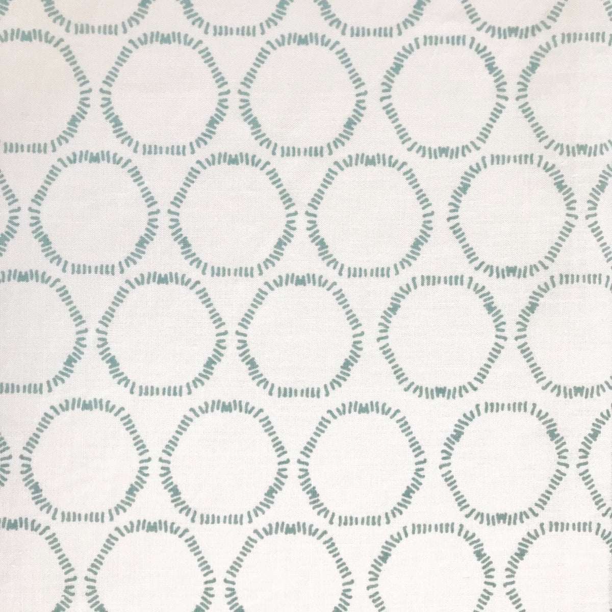 Greige Textiles’ Cape — a naturally inspired circular design, artisanally printed in California on linen for timeless applications in bespoke interior design.