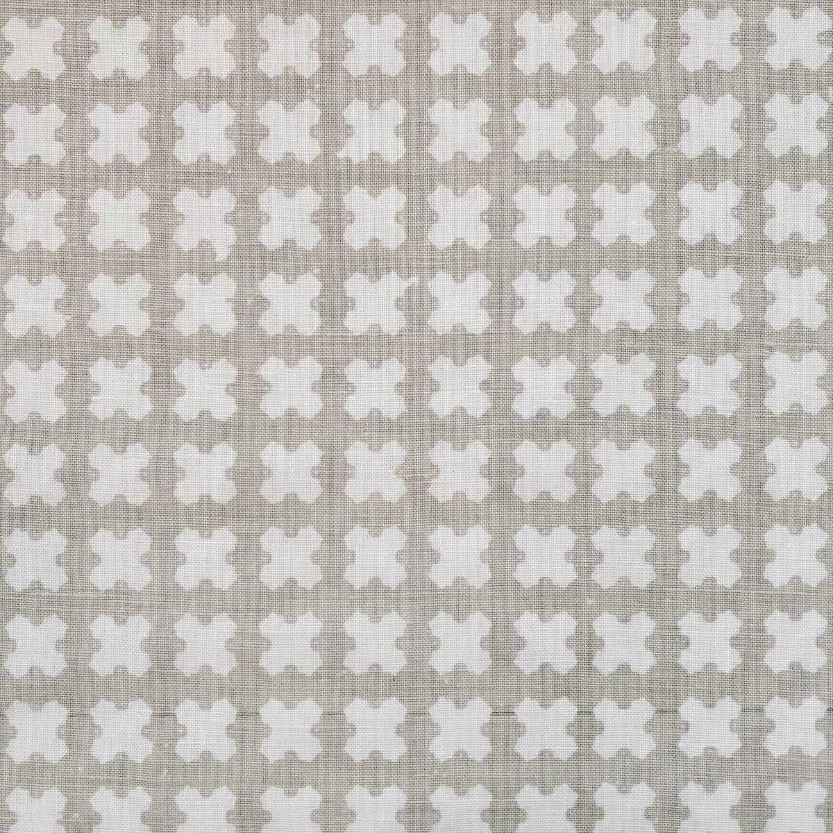 Hand-printed linen textiles from Greige—bold, heritage-inspired designs for interiors. Explore our full collection