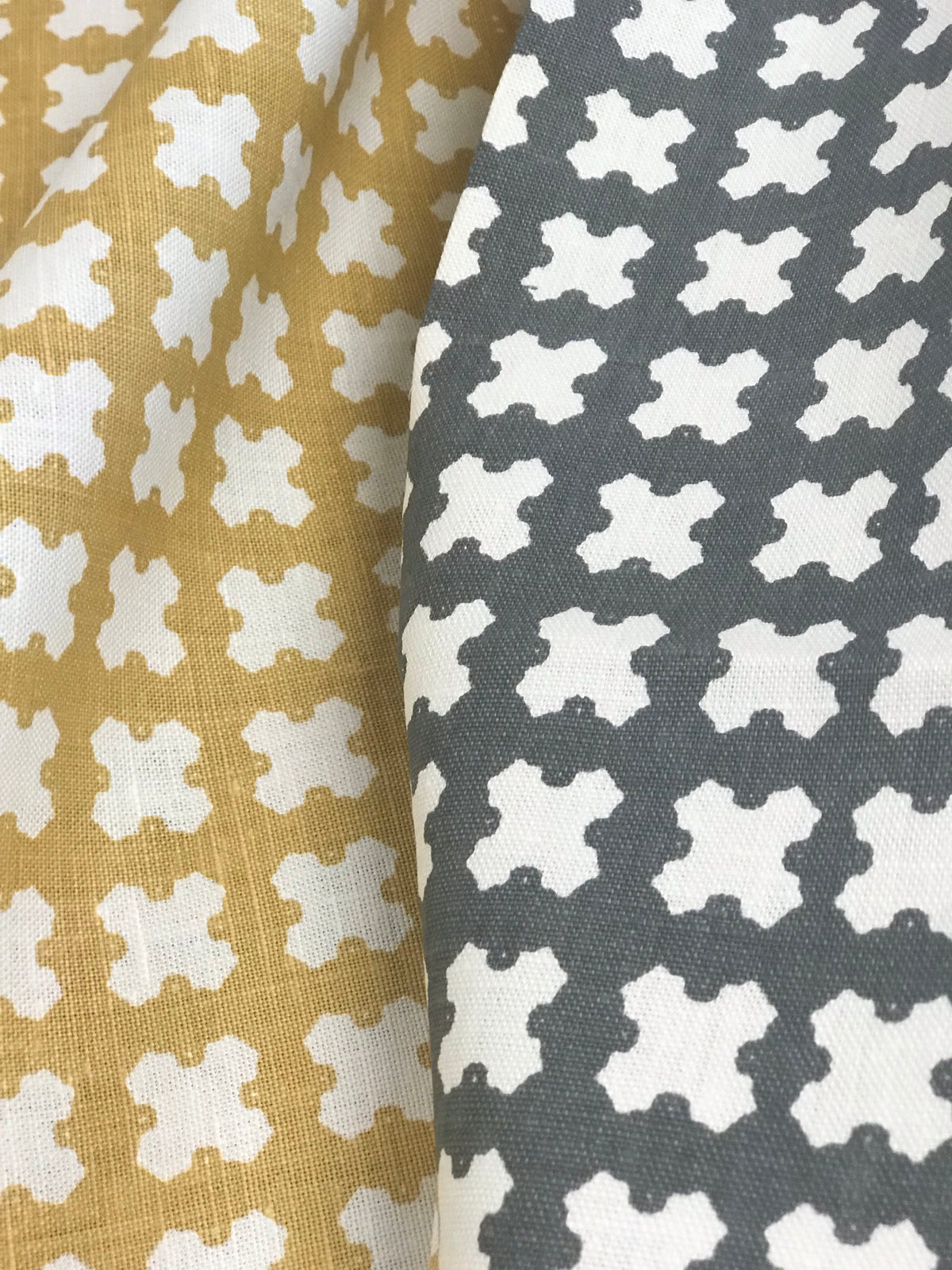 Greige Textiles creates artisan fabrics and wallpapers—crafted for interior designers seeking unique, layered spaces.