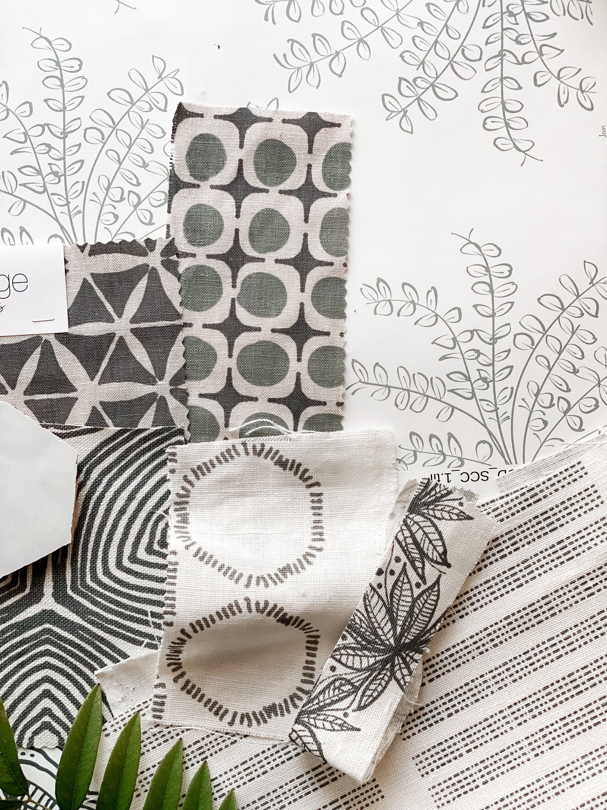 Ashby floral wallpaper by Greige Textiles — a hand-drawn pattern inspired by spring wildflowers, printed on smooth clay-coated paper for elevated interiors.