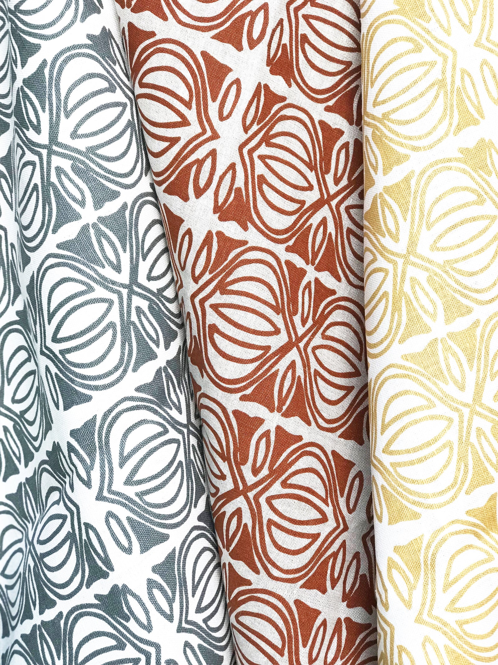 Greige Textiles offers colorful, hand-printed linens for inspired interiors. Browse our full collection online.
