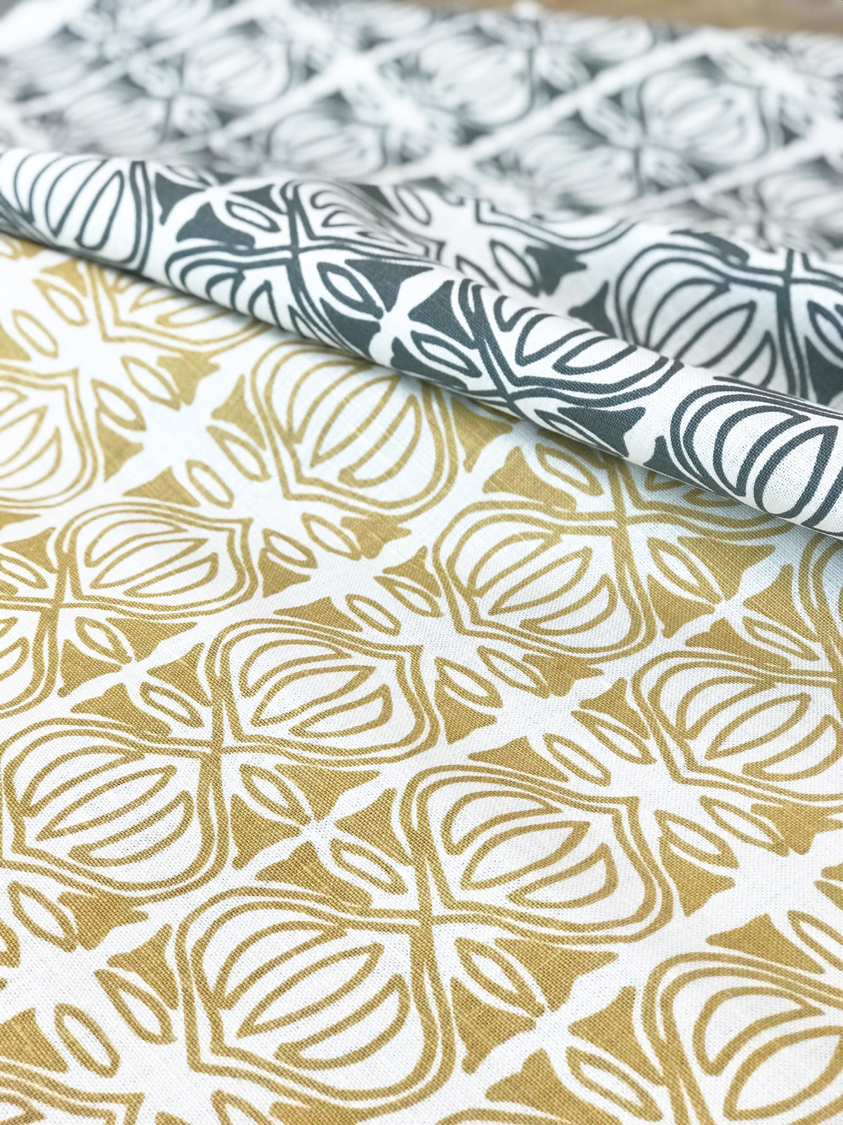 Greige Textiles offers colorful, hand-printed linens for inspired interiors. Browse our full collection online.