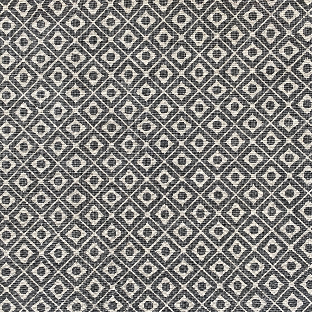 Hale Fabric Azure on Oatmeal