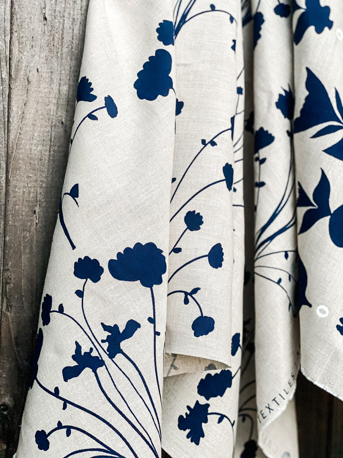 Inspired by Versailles topiaries, Capri is a graphic, hand printed design from Greige Textiles that blends natural form and refined structure for timeless interiors