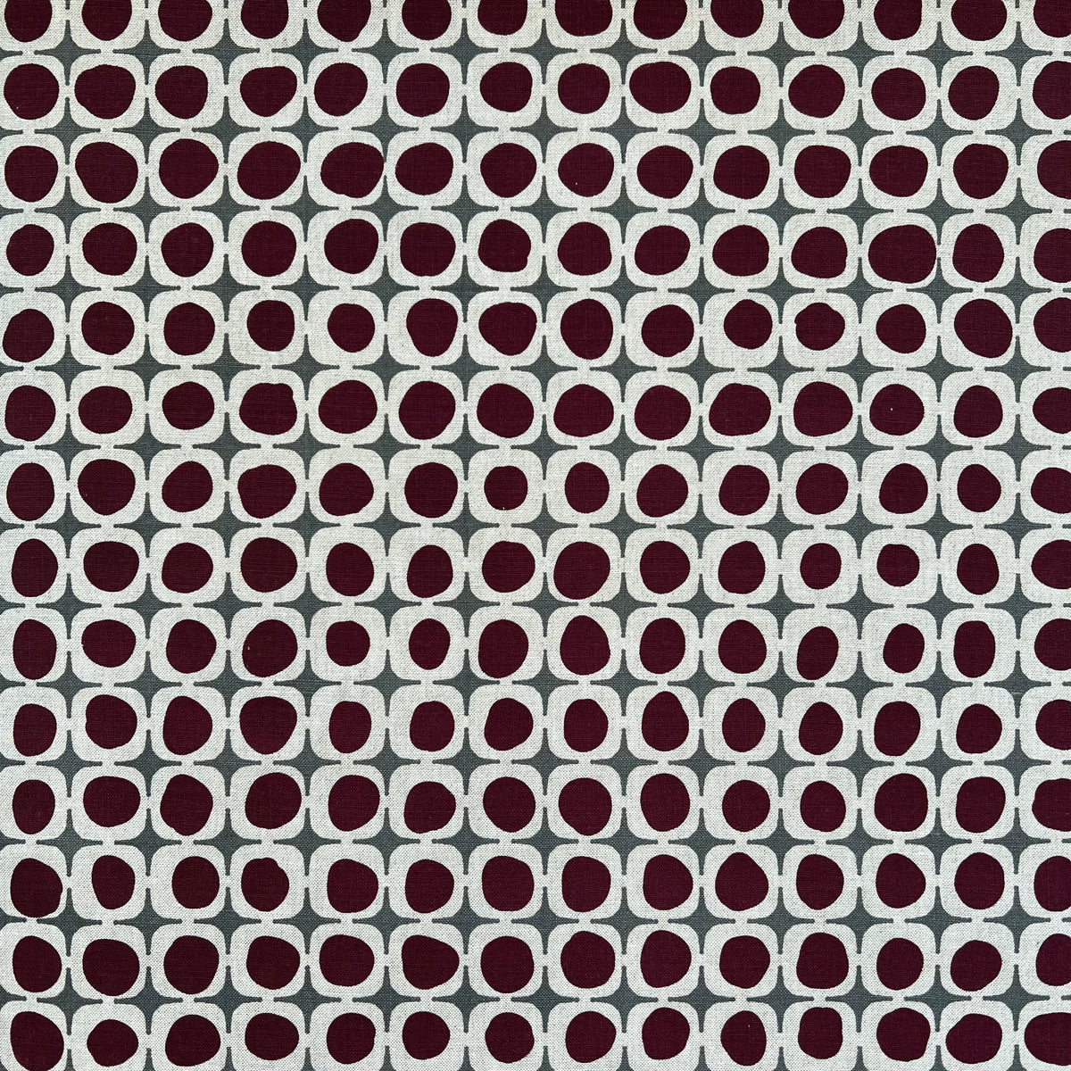 Avalon by Greige Textiles — hand-drawn, artisan-made linen fabric featuring a subtle geometric pattern rooted in coastal imagery.