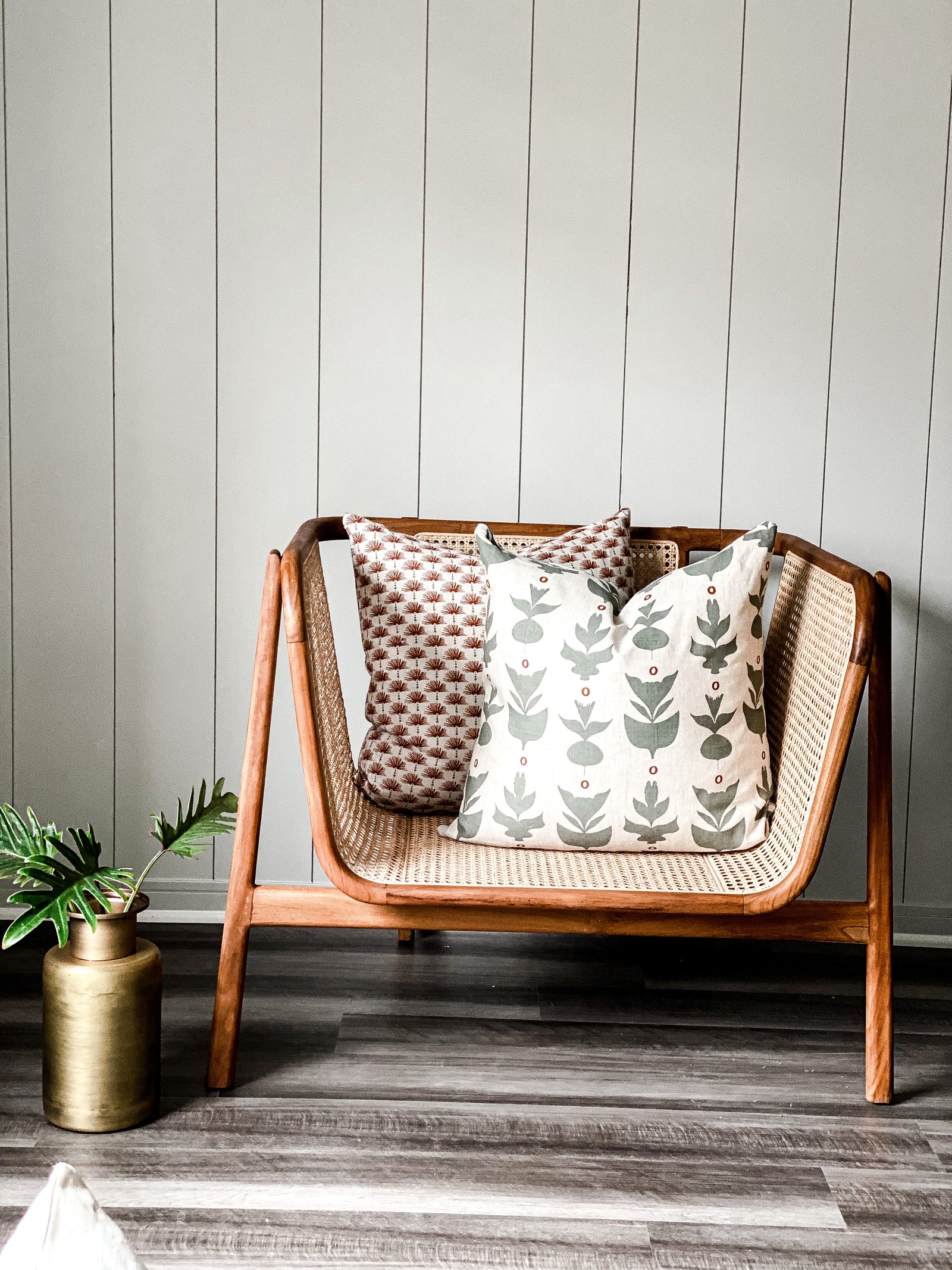 Greige Textiles’ Capri pattern features bold simplicity and historic inspiration, perfect for designers seeking balance and elegance in upholstery, window treatments, or custom décor.