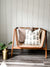 Greige Textiles’ Capri pattern features bold simplicity and historic inspiration, perfect for designers seeking balance and elegance in upholstery, window treatments, or custom décor.
