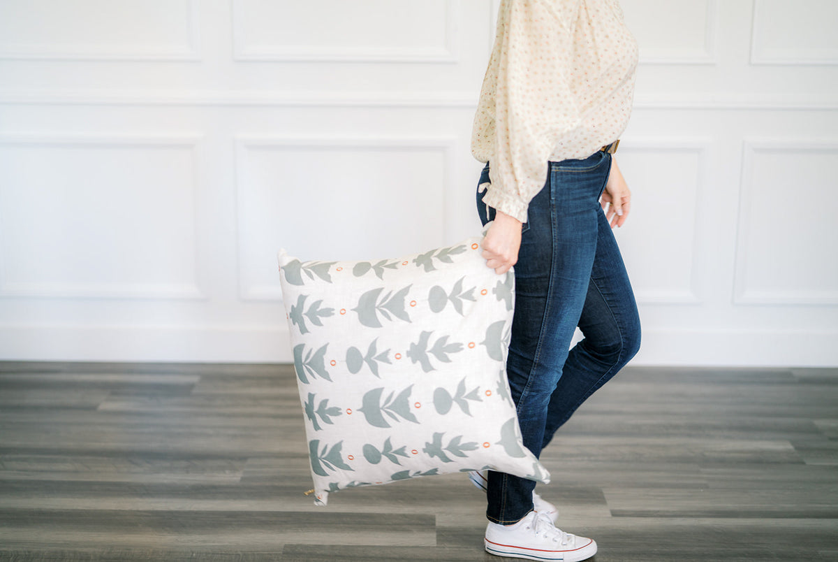 Greige Textiles’ Capri pattern features bold simplicity and historic inspiration, perfect for designers seeking balance and elegance in upholstery, window treatments, or custom décor.