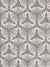The Cie pattern radiates striking visual rhythm with its bold starburst shield design. A dynamic textile hand printed on Belgian linen, ideal for upholstery, cushions, and drapery in spaces that embrace graphic elegance.