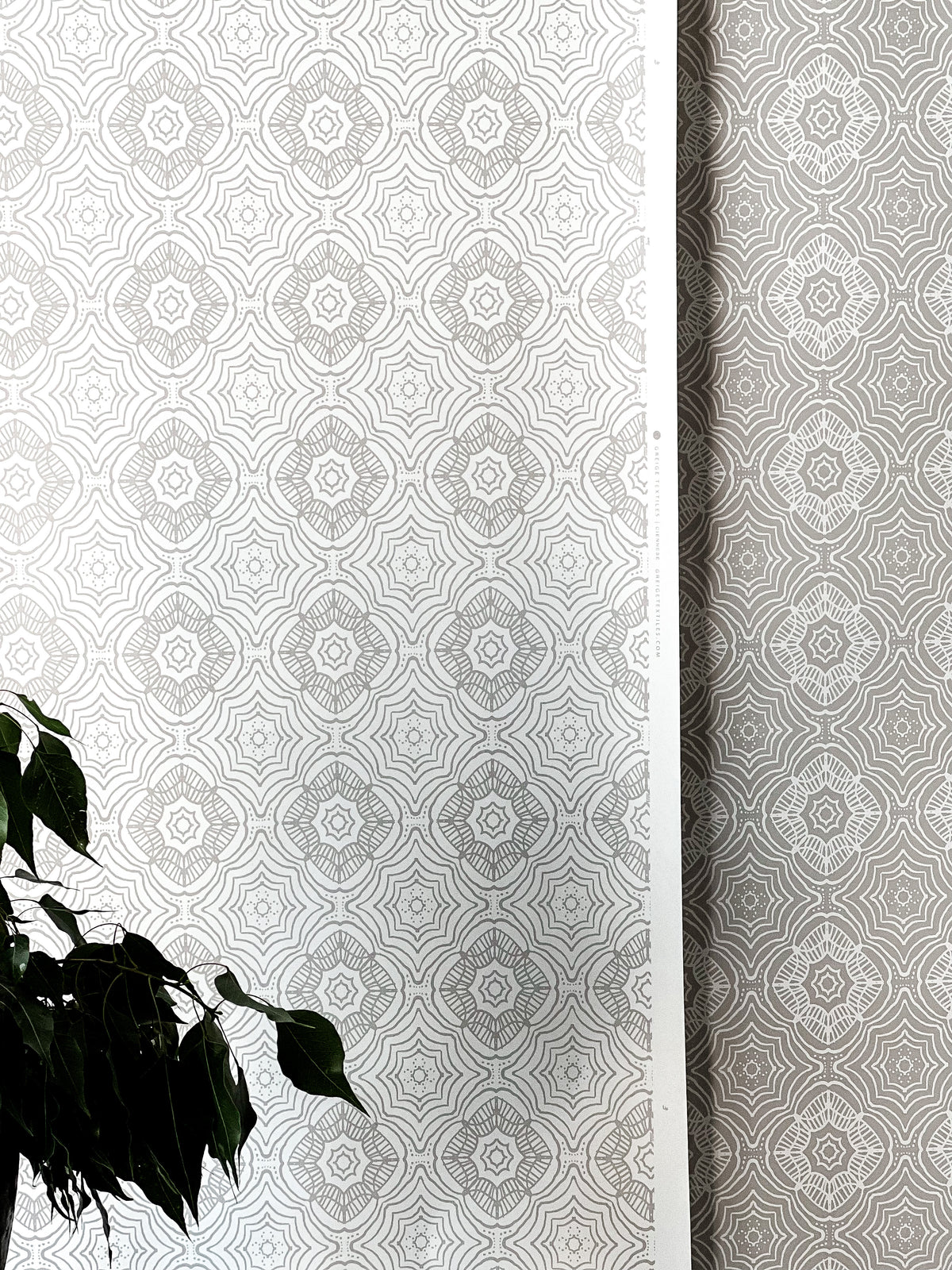 Elevate your home with Greige Textiles&#39; lively collection of hand screen-printed linen fabrics and artisan wallpapers.