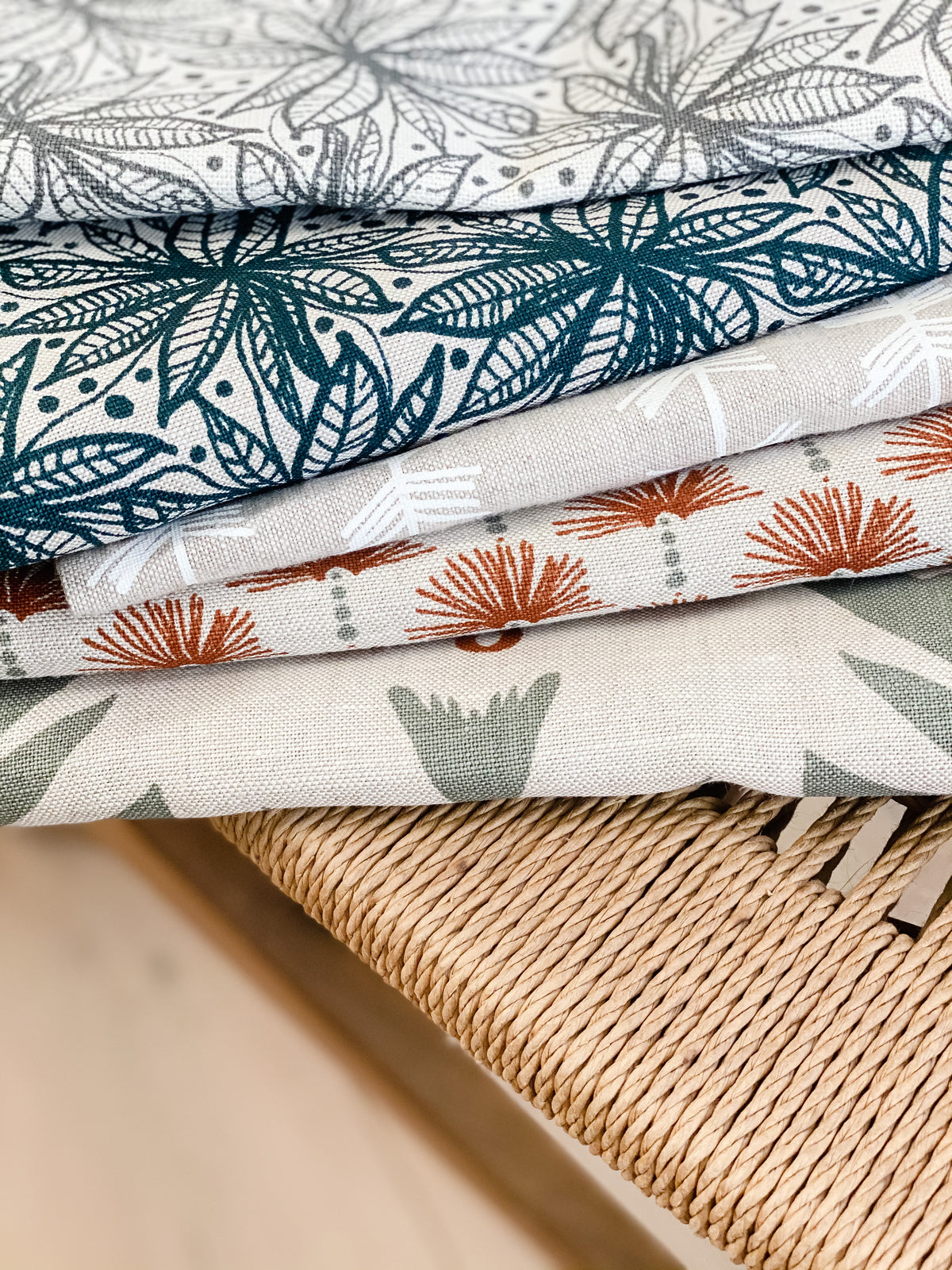 Discover artisan hand-printed textiles and wallpapers from Greige Textiles—made for inspired interiors