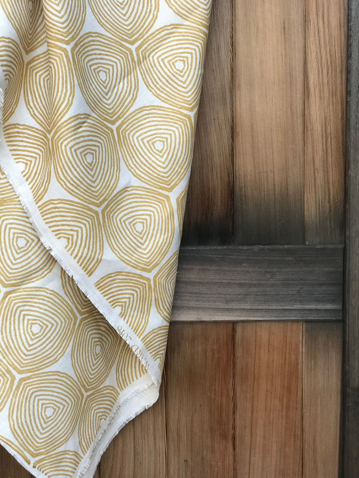 Ward Fabric Wheat on Oyster